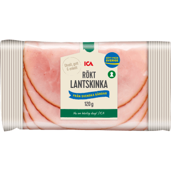 Lantskinka Rökt 120g ICA.