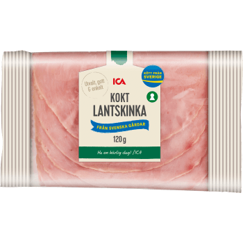 Lantskinka Kokt 120g ICA.