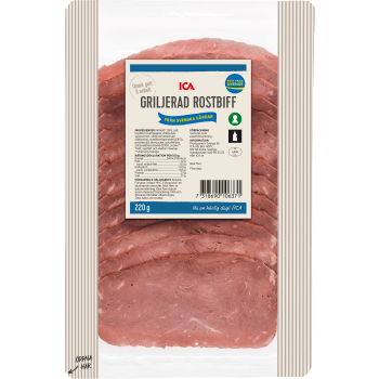 Rostbiff Griljerad 220g ICA.