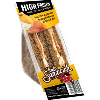 Sandwich Fullkorn Kalkon 130g Italsandwich.
