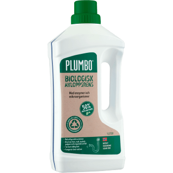Rengöring Biologisk Avloppsrengörare 1000 Milliliter Plumbo.