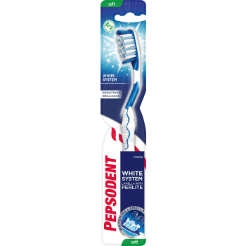 White system Mjuk Tandborste 1-p Pepsodent.