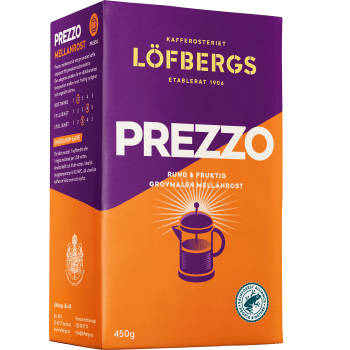 Bryggkaffe Prezzo Mellanrost 450g Löfbergs.