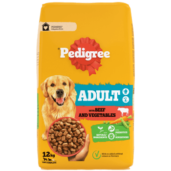 Hundmat Adult Oxe&Grönsak 12kg Pedigree.