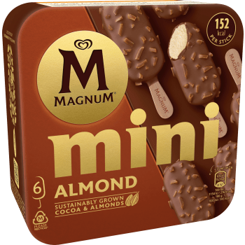 Glass Magnum mini almond 6-p GB Glace.
