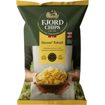 Chips Havsnø Flingsalt 150g FjordChips.