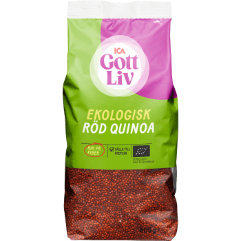 Röd quinoa Ekologisk 500g ICA Gott Liv.