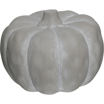 Pumpa grå dolomite 18 x 18 x 13 cm Festive.