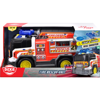 Brandbil 30cm ljud och ljus Dickie Toys.