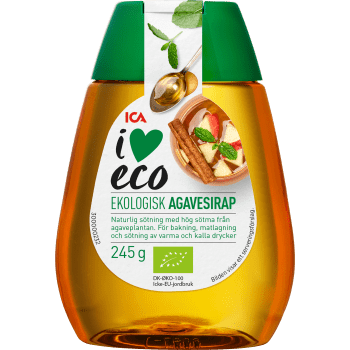 Agavesirap Eko 245g ICA I Love Eco.