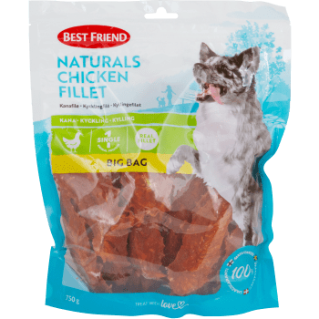 Hundgodis Naturals kycklingfilé 750 Gram Best friend.