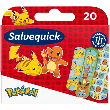 Plåster Pokemon 20-p Salvequick.