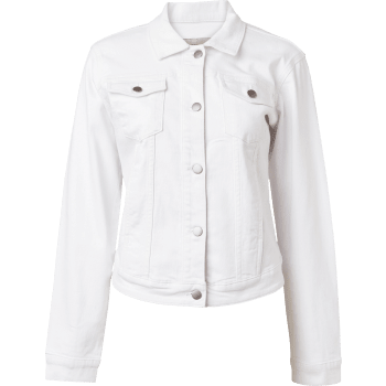 Bea denim jacket Snow white.