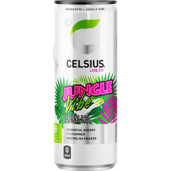 Energidryck Jungle Vibe 35.5cl Celsius.