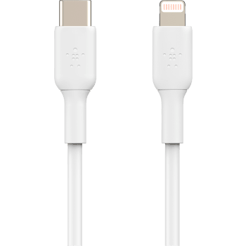 USB-C till Lightning 2m vit.