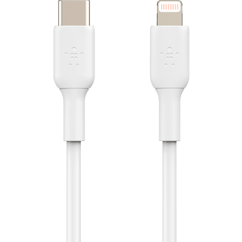 USB-C till Lightning 1m vit.