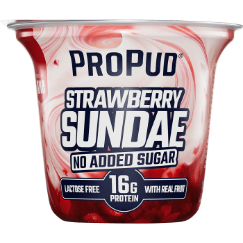 Mousse Strawberry Sundae Laktosfri 190g ProPud.