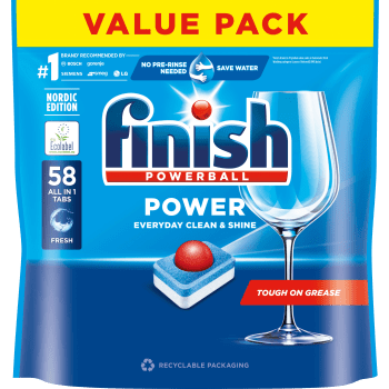 Maskindisk Power AIO Disktabl 58 Styck Finish.