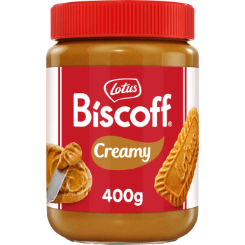 Biscoff Spread Creamy 400 g Lotus.