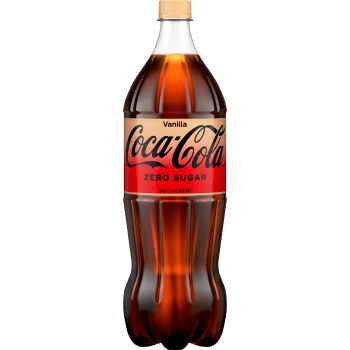 Läsk Cola Vanilla Zero 1,5l Coca-Cola.