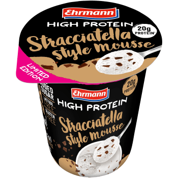 Mousse Stracciatella Protein Laktosfri 200g Ehrmann.