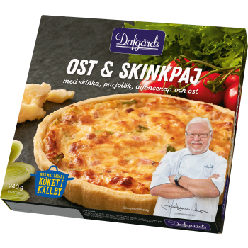 Ost & skinkpaj 240g Dafgårds.