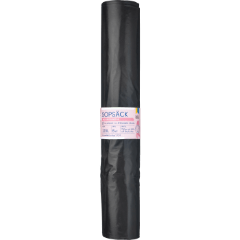 Sopsäckar 125L 8st Rosa Bandet ICA.