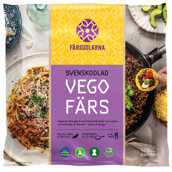 Svenskodlad vegofärs original Fryst 400g Svenska Färsodlarna.