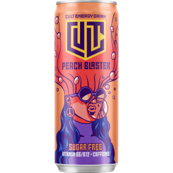 Energidryck Peach Blaster 33cl Cult.