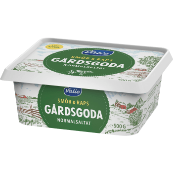 Smör Gårdsgoda Normalsaltat 75% 500g Valio.