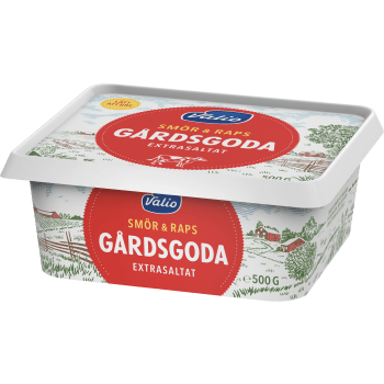 Smör Gårdsgoda Extrasaltat 75% 500g Valio.