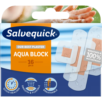 Plåster Aqua block 16-p Salvequick.