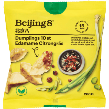 Dumpling edamame citrongräs 200g Beijing8.
