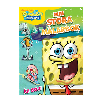SvampBob Fyrkant: Min stora målarbok : Åh boj.