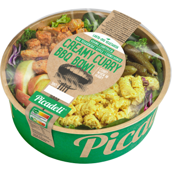Pastasallad Curry Veggiebitar 360g Picadeli.