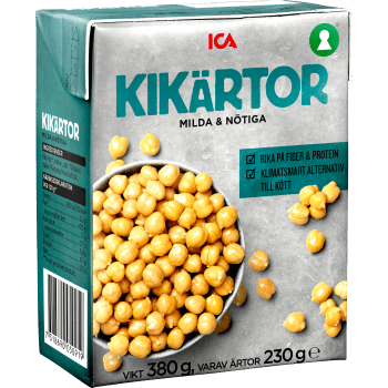 Kikärtor 380g ICA.