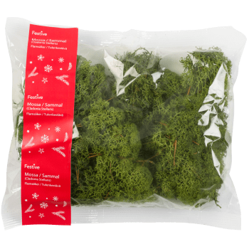 Mossa Grön Flamsäker 100g Festive.