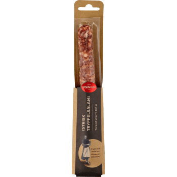 Salami med svart tryffel 135g Pisinium.