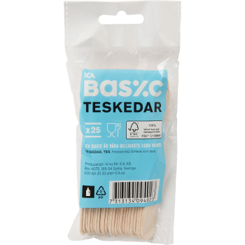 Tesked Trä 25-p ICA Basic.