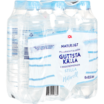 Vatten Stilla 50cl 6-p ICA.