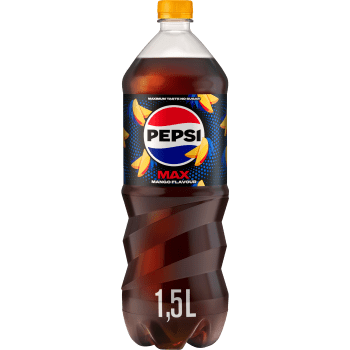Läsk Pepsi Max Mango 1,5l.