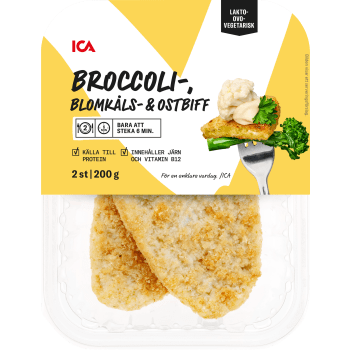 Broccoli blomkål och ostbiff 200g ICA.