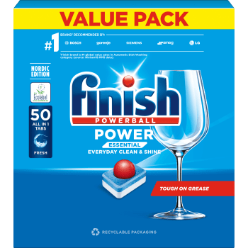 Power Essential Disktabletter Finish 50st.