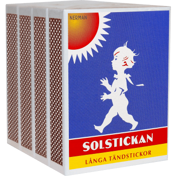 Tändstickor Långa 4 Styck Solstickan.