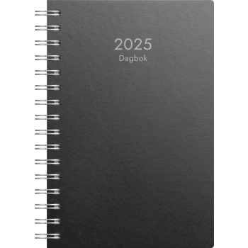 Kal Dagbok svart ECO line 2025.