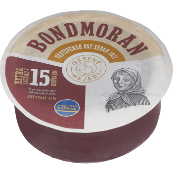 Bondmoran 31% XL ca 1000g Gäsene Mejeri.