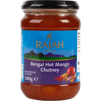 Mango Chutney Hot 340g Rajah.