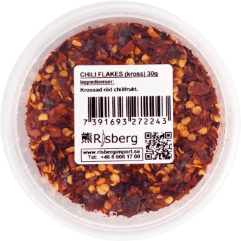 Chili Krossade Flakes 30g Risberg.