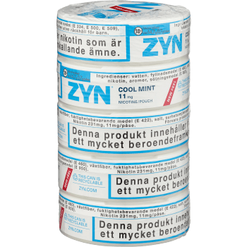 Slim Cool Mint S4 5xStock 735 Gram Zyn.