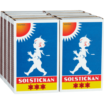 Tändstickor 8-p Solstickan.